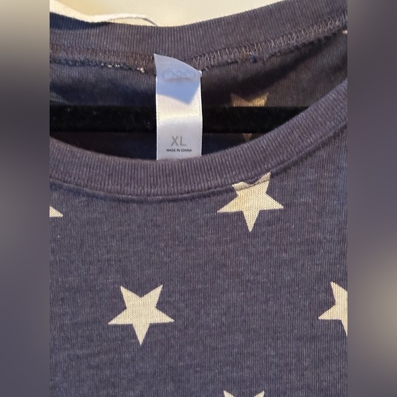 Alternative apparel Eco jersey, long sleeve star top NWOT - Picture 5 of 5